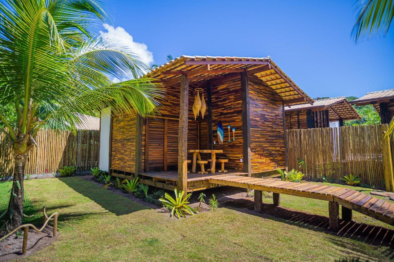 Cabana Fluir - Taipu De Fora - Peninsula De Marau บาร์ฮากรังจิ ภายนอก รูปภาพ