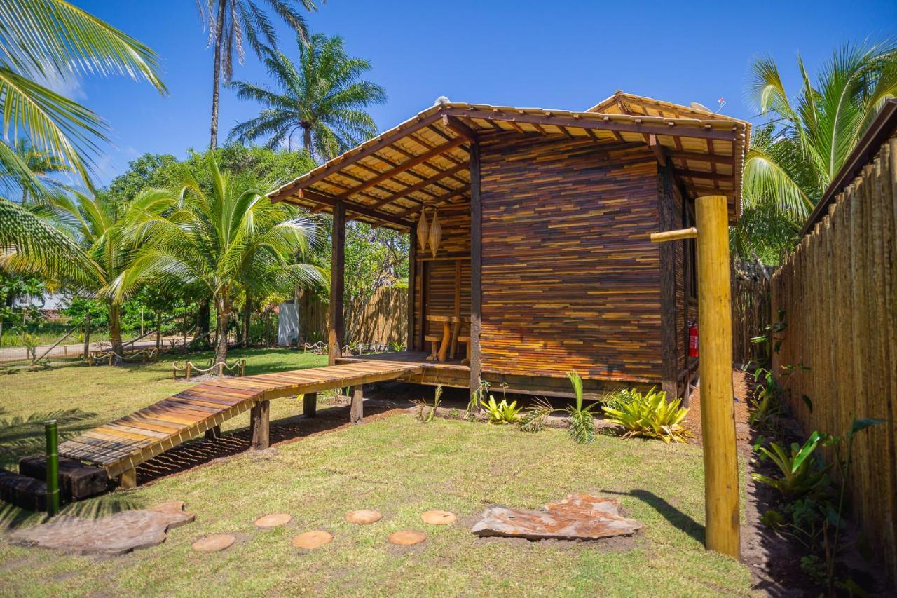 Cabana Fluir - Taipu De Fora - Peninsula De Marau บาร์ฮากรังจิ ภายนอก รูปภาพ