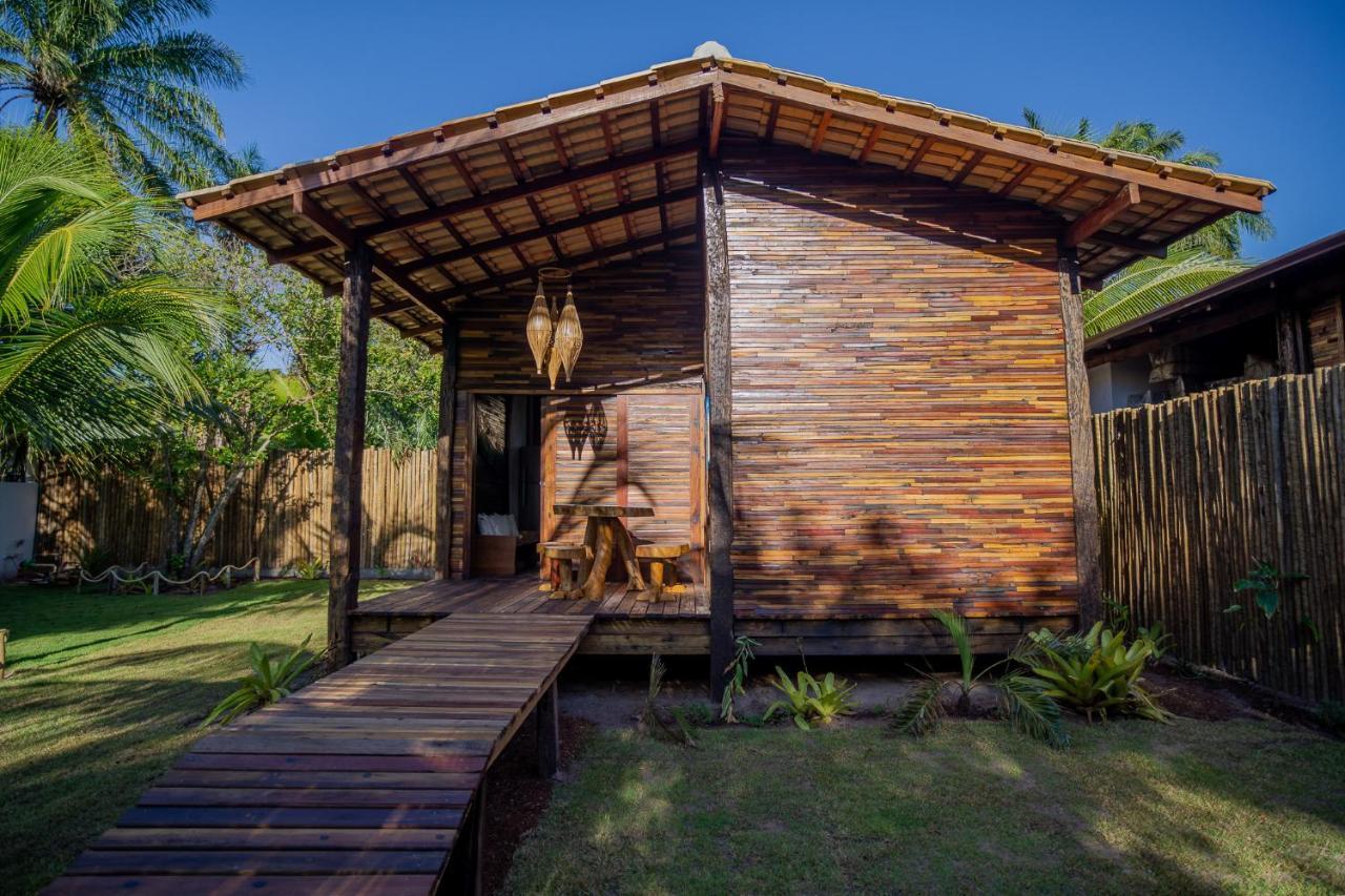 Cabana Fluir - Taipu De Fora - Peninsula De Marau บาร์ฮากรังจิ ภายนอก รูปภาพ