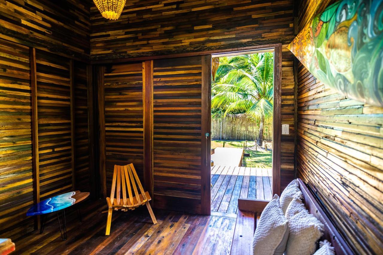 Cabana Fluir - Taipu De Fora - Peninsula De Marau บาร์ฮากรังจิ ภายนอก รูปภาพ
